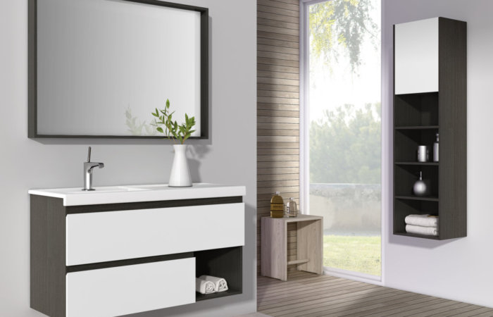 Comp. DS-14.- Mueble DS E. 1100 Izqdo. Uñero bisel