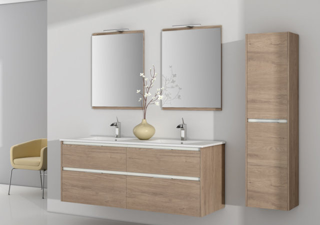 Comp. 23.- Mueble Ese B Doble. 1590. Uñero cromo brillo