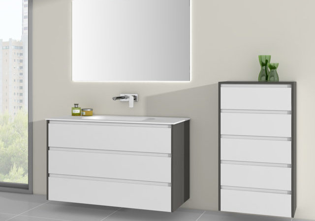 Comp. 54.- Mueble Deep Ese C. Susp. 1190. Uñero bisel